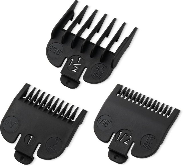 Wahl Haarschneidemaschinen-Ersatzkamm-Set, 3-teilig, 1,5mm/3mm/4,5mm - Bild 1