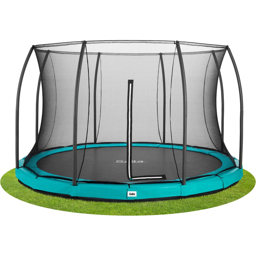 Salta Trampolin Comfort Edition Ground rund Ø 396 cm Grün - Bild 2