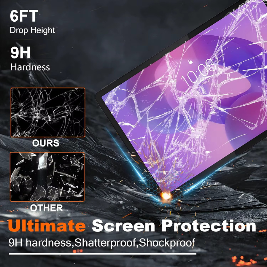 Lenovo Schutzglas für Idea Tab Pro 12,7 Zoll, kratzfester und gehärteter Displayschutz in Transparent - Bild 4
