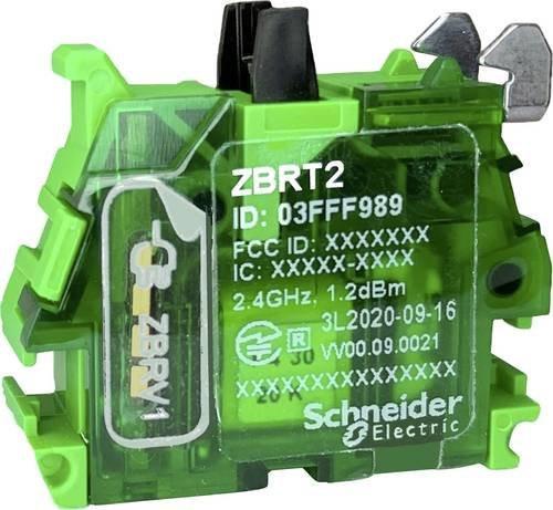 Schneider Electric ZBRT2 Sender für Funktaster in Grün - Bild 1
