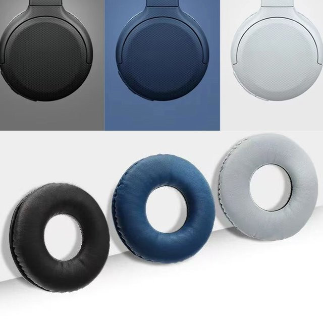 Sony Schwammkappe in Grau als Ersatzteil für Kopfhörer Modelle WH-CH500 WH-CH510 WH-CH520 ZX330BT ZX100 ZX600 V150 und DR-BTN200 - Bild 1