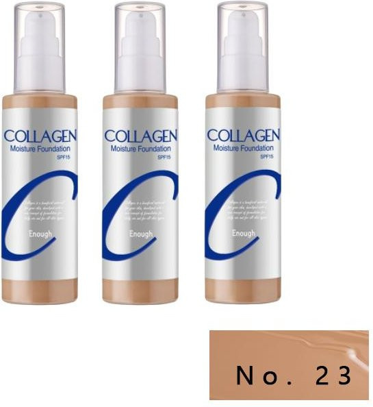 ENOUGH Collagen Feuchtigkeits-Foundation SPF15, No. 23 - Bild 1