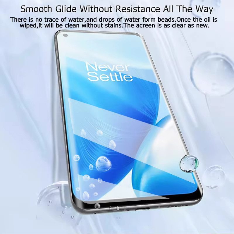 3er-Set gehärtetes Glas Displayschutzfolie für OnePlus Nord N200 5G, transparent, mit Fingerabdruck-Entsperrung und vollständiger Abdeckung - Bild 4