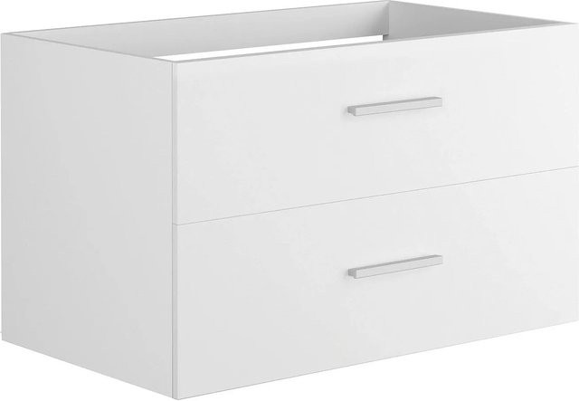 Waschbeckenunterschrank Kayla von Vente-unique in Weiß, B/T/H: 80 x 45 x 47 cm - Bild 1