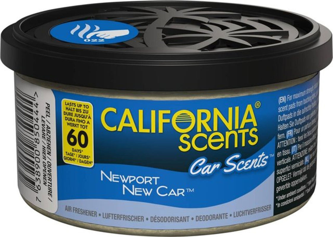 California Scents Lufterfrischer Neues Auto in Blau - Bild 1