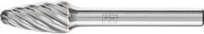 PFERD Hochleistungsfrässtift INOX Rundbogen RBF in Silber, Ø 10x20 mm, Schaft-Ø 6 mm für Edelstahl - Bild 1