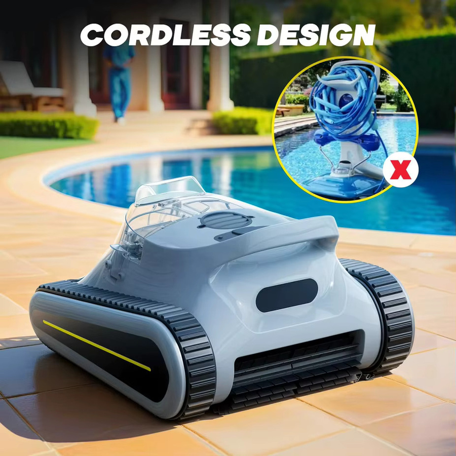 Seauto Crab Pro Roboter-Poolreiniger mit 45.000 Pa starker Saugkraft und Wandkletterfunktion für Wände und Böden bis 204 m2 - Bild 4