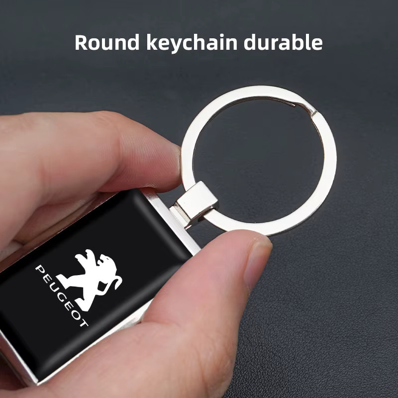 Peugeot Schlüsselanhänger, Zinklegierung, Unisex - Bild 3