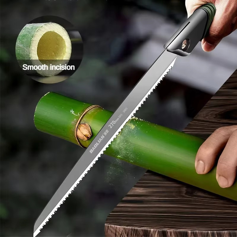 Ergonomische klappbare Handsäge von Baolian mit rutschfestem Griff zum Schneiden von Holzzweigen für Camping, Wandern und Gartenarbeit - Bild 2