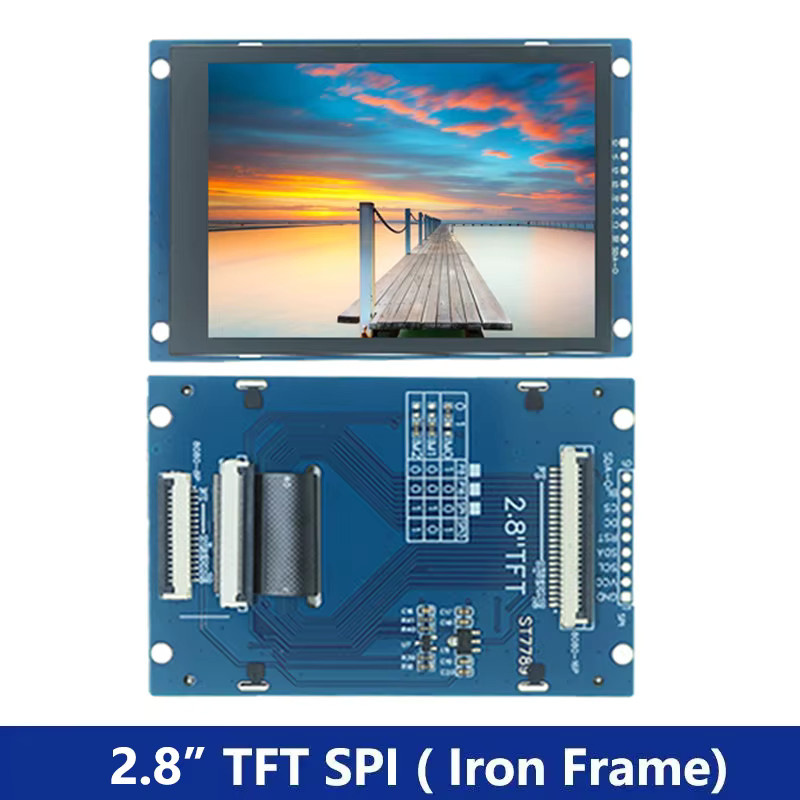 YANXD SPI TFT LCD Display Modul ST7789V/ST7796S mit 240x320 oder 320x480 Auflösung in Blau - Bild 3