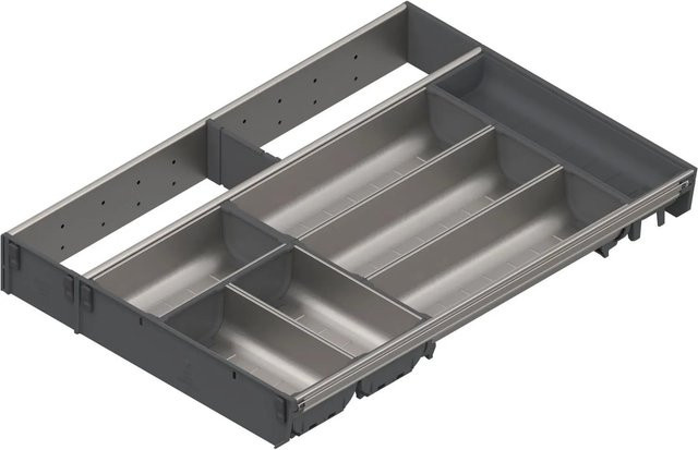 Blum Besteckeinsatz Orga-Line Facheinteilung-Set Grau Nennlänge: 550 mm - Bild 1