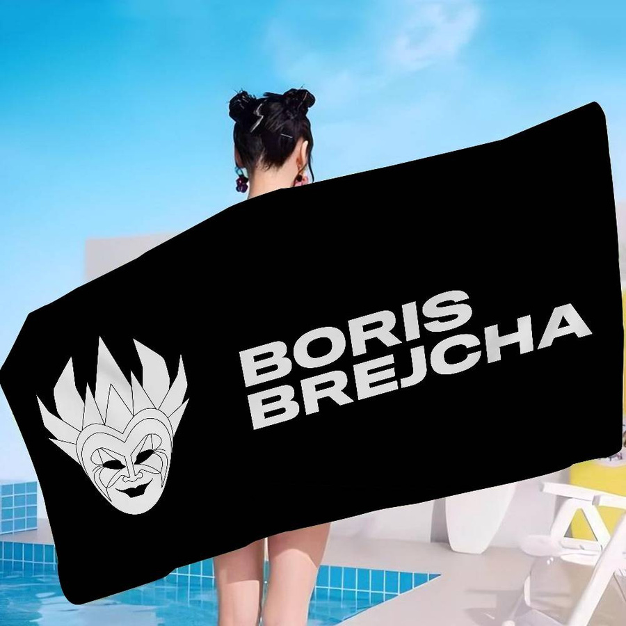 Ka Chen Muda Strandtuch DJ Boris Brejcha Mikrofaser schnelltrocknend B: 40 cm, H: 60 cm - Bild 6