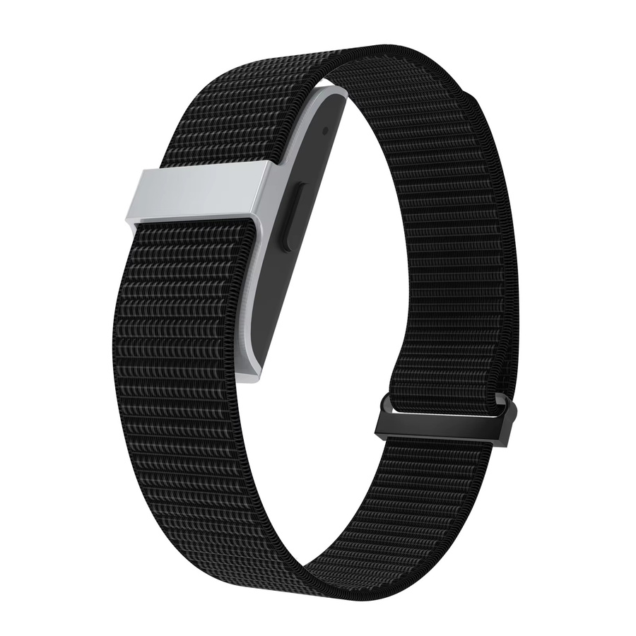 Hume Health Armband, Textil, Schwarz, 20 mm, Unisex - Bild 2