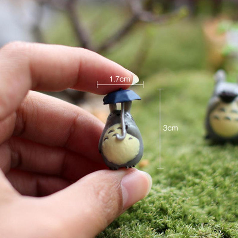 Fashnics Totoro Anime Figur aus PVC als niedliche Cartoon Mini Statue für Kinder und Sammler - Bild 4
