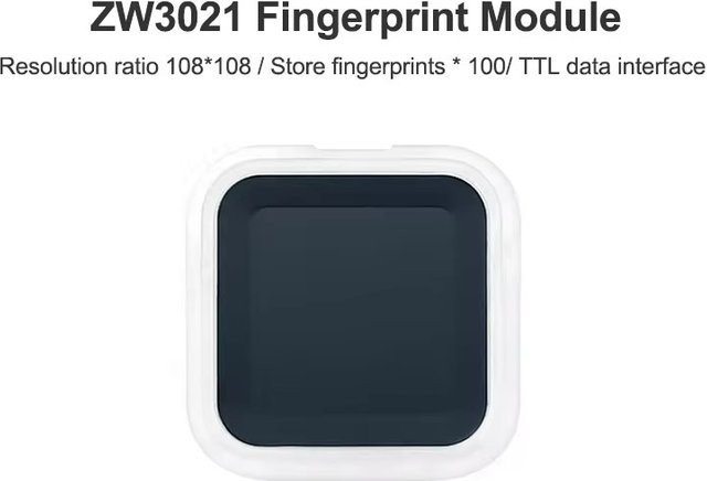 Hi-link HLK-ZW3021 Kapazitives Fingerabdruck-Identifikationsmodul mit Touch-Sensor - Bild 1