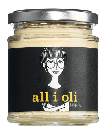 La Cocina de Lola Mayonnaise mit Knoblauch All i oli 160 g - Bild 1