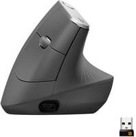 Logitech MX Vertical Ergonomische Maus, Graphitgrau, 4000 DPI, Bluetooth und USB-Verbindung - Bild 1