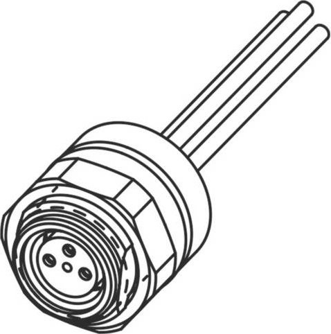 Molex 1200908037 Sensor-Aktor-Steckverbinder konfektioniert - Bild 1