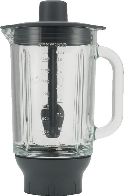 Kenwood KAH 359GL ThermoResist Glas-Mixaufsatz in Grau und Transparent - Bild 1