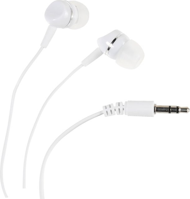 Vivanco Colour Buds SR3 In-Ear Kopfhörer in Weiß mit 3,5 mm Klinkenanschluss - Bild 1