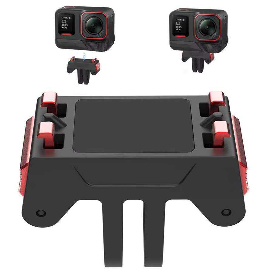 Insta360 Quick Release Magnetische Adapter Basis Halterung für Insta360 Ace und Insta360 X5 in Schwarz - Bild 4