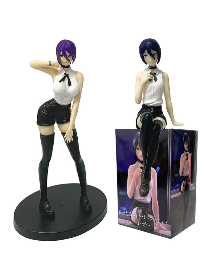 Bandai Chainsaw Man Reze Anime-Figur aus PVC, Multicolor, Höhe: 13 cm bis 19 cm - Bild 5