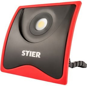 STIER COB-LED-Baustrahler mit 5000 Lumen und 55W in Aluminium-Ausführung mit IP54 Schutzklasse - Bild 1