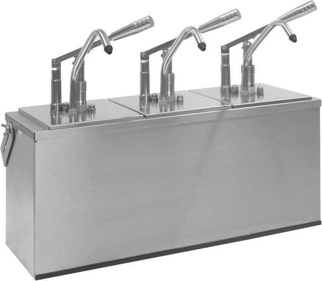 Schneider Hebel Dosierspender COOL in Silber aus Edelstahl, Volumen: 3000 ml, L x B x H: 58,5 x 18,5 x 37,5 cm - Bild 1