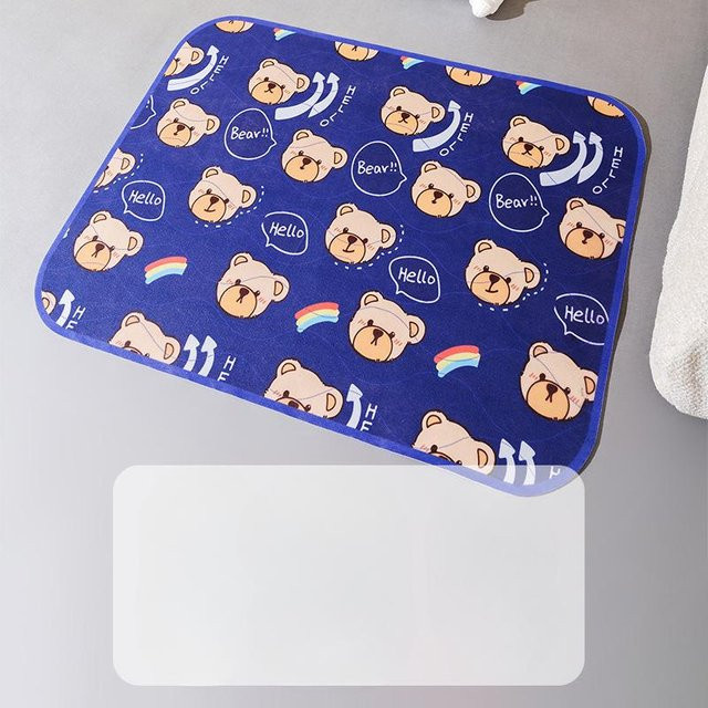 Wasserdichte und urinsichere Haustier-Schlafmatte für Hund und Katze mit Cartoon-Design, MH, B: 40 cm, T: 30 cm - Bild 1