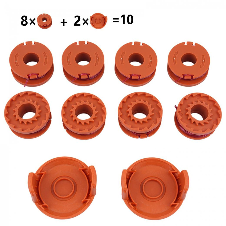 Worx Nylon Ersatzkappe für Graskopf mit Grasschnur 8+2 - Bild 6