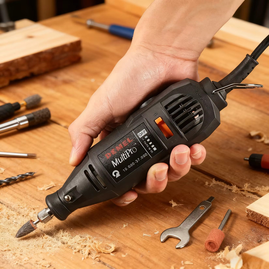 FNICEL 40-teiliges Rotationswerkzeug-Zubehörset in Multicolour für elektrische Schleifmaschinen mit Bohrer-Aufsätzen zum Schleifen, Polieren und Entgraten von Metall und Schmuck - Bild 2