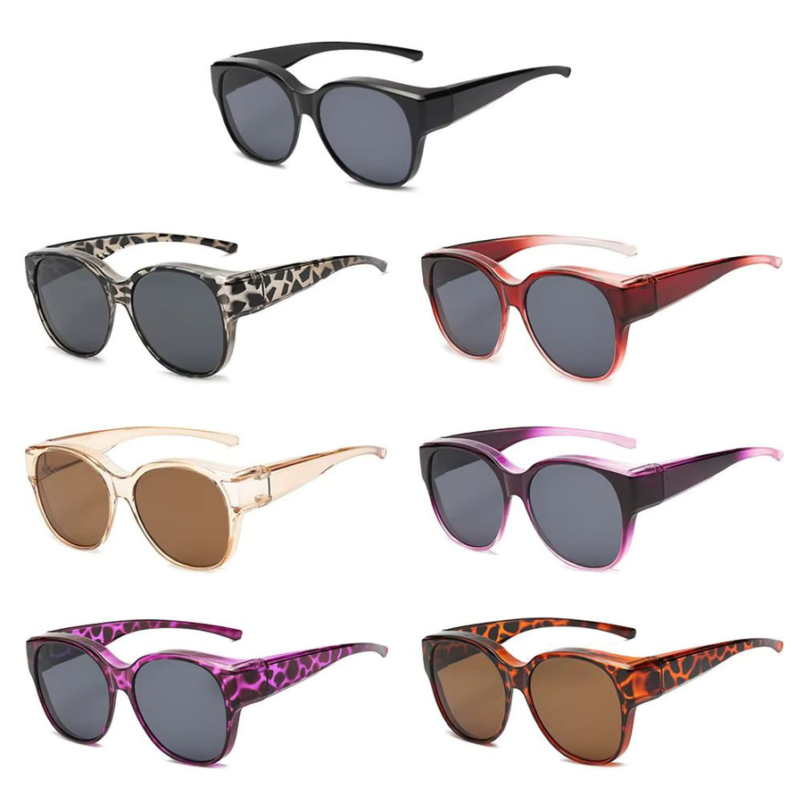 KLASSNUM Sonnenbrille, rund, Vollrand, Kunststoff, Unisex, black - Bild 3