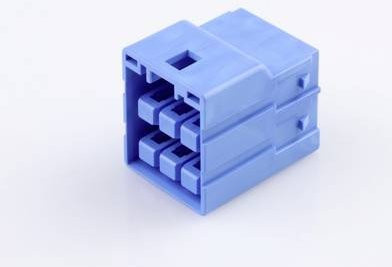 Molex Buchsengehäuse-Kabel Blau, 6 Polzahl, Rastermaß: 4.50 mm, 2069962601 - Bild 1