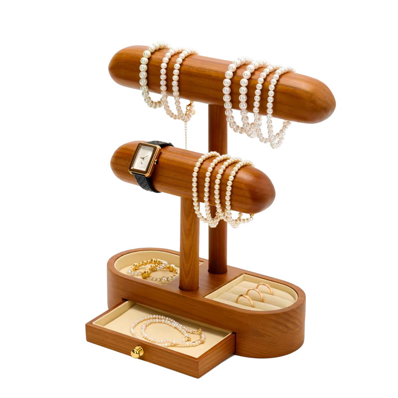 Oirlv Uhrenständer Holz, Schmuck Organizer, Unisex - Bild 3