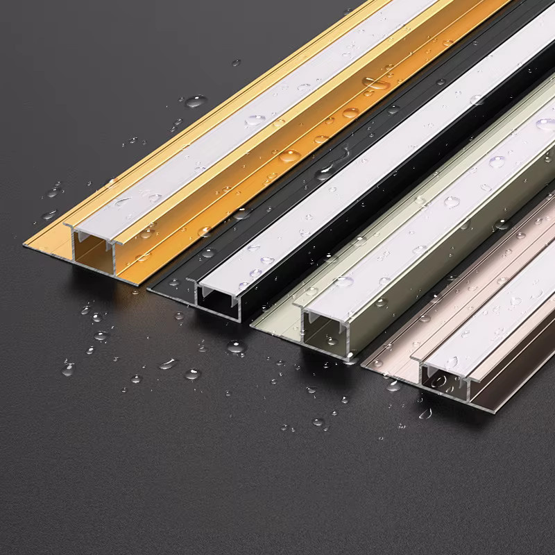 Khelse LED-Aluminiumprofil für Wandpaneele und Fliesen, Eckprofil für lineare Beleuchtung, Silber - Bild 3