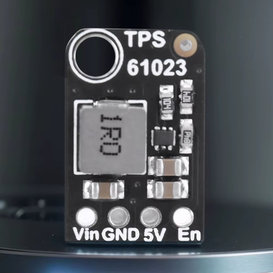 ALLOET TPS61023 Mini-Boost-Modul 5V 1A Step-Up-Booster-Board in Schwarz - Bild 3
