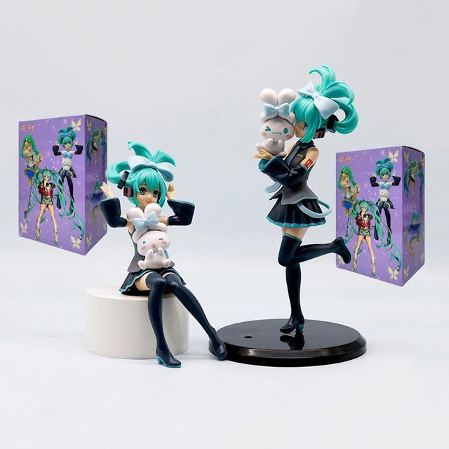 Yiran toy 1 Hatsune Miku X Cinnamoroll Figur, ab 14 Jahren - Bild 1