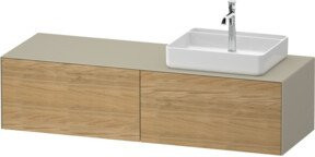 Duravit Waschtischunterschrank White Tulip in White, B/T: 160 x 55 cm - Bild 1