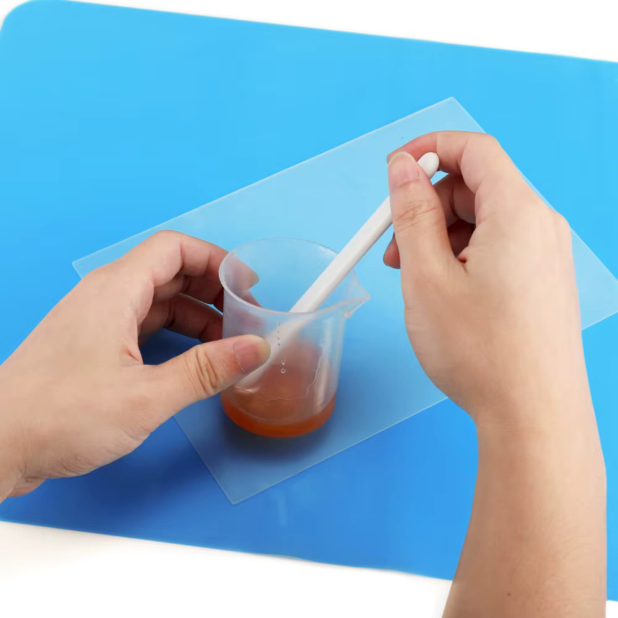 3er-Set AGCFABS Epoxidharz Werkzeuge aus Silikon mit Rührstab und Tropfwerkzeug für deine DIY-Projekte - Bild 2