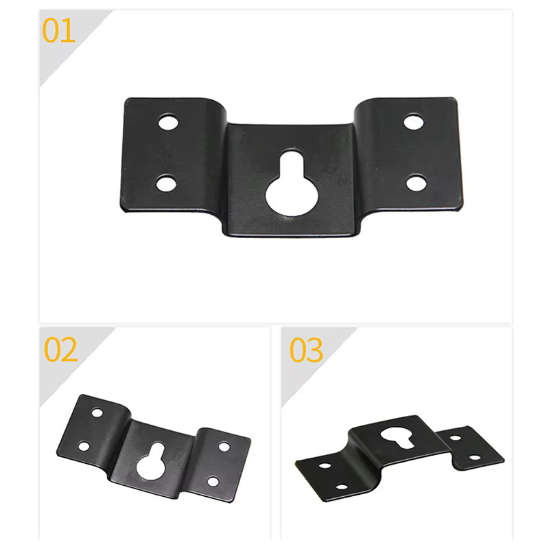 SD&HI 5er Set Universal Lautsprecher Wandhalterung und Deckenhalterung in Schwarz - Bild 3