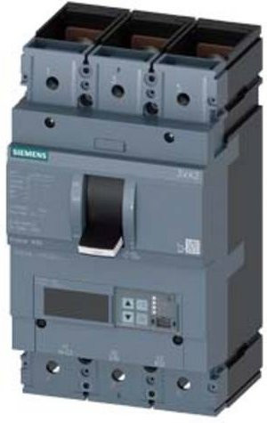 Siemens 3VA2440-6KQ32-0AA0 Leistungsschalter in Grau mit einem Einstellbereich von 160 - 400A und einer maximalen Schaltspannung von 690 V/AC - Bild 1