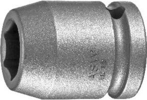 ASW Kraftschraubereinsatz 1/2 Zoll mit 14 mm Sechskant und 38 mm Länge in Silber - Bild 1