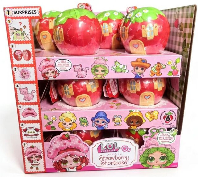 MGA Strawberry Shortcake Überraschung! Themen-Geschenkbox, Set - Bild 1
