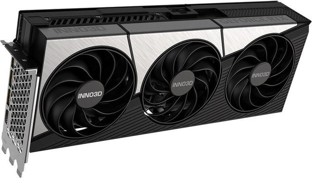 Inno3D GeForce RTX 5090 X3 OC Grafikkarte in Schwarz und Silber mit DisplayPort und HDMI - Bild 1