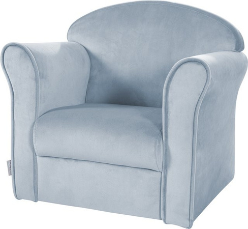 ROBA Kindersessel mit Armlehnen in Blau, B/H/T: 49 x 39 x 43 cm