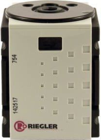 Riegler Verteiler FUTURA-mini in Weiß mit BG 0, G 1/4 und 2 x G 1/4 Abgängen - Bild 1