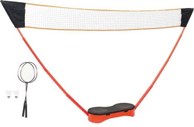 STEL ORA Badminton-Set, mit 2 Schlägern, Netz, Aufbewahrungskoffer - Bild 1