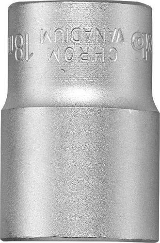Kwb Steckschlüsseleinsatz 18mm 1/2 Zoll aus Chrom-Vanadium in Silber - Bild 1