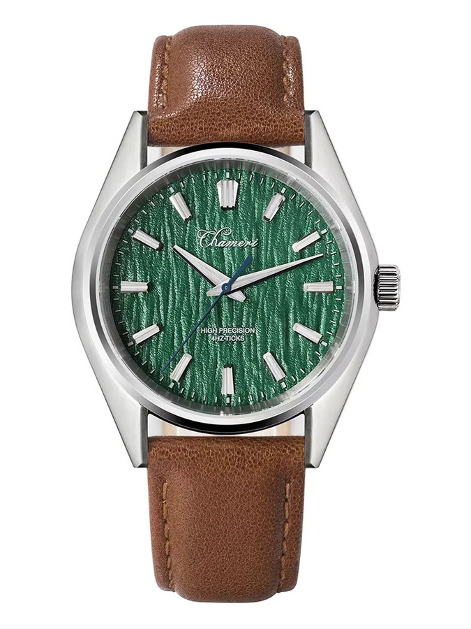 Watchdives Armbanduhr Vintage, Quarz, Edelstahl, 37 mm, Herren - Bild 6