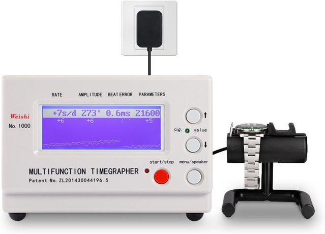 Weishi Timegrapher, Edelstahl, Unisex - Bild 1